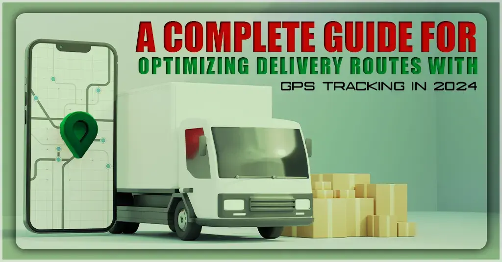 Delivery routes with gps tracking