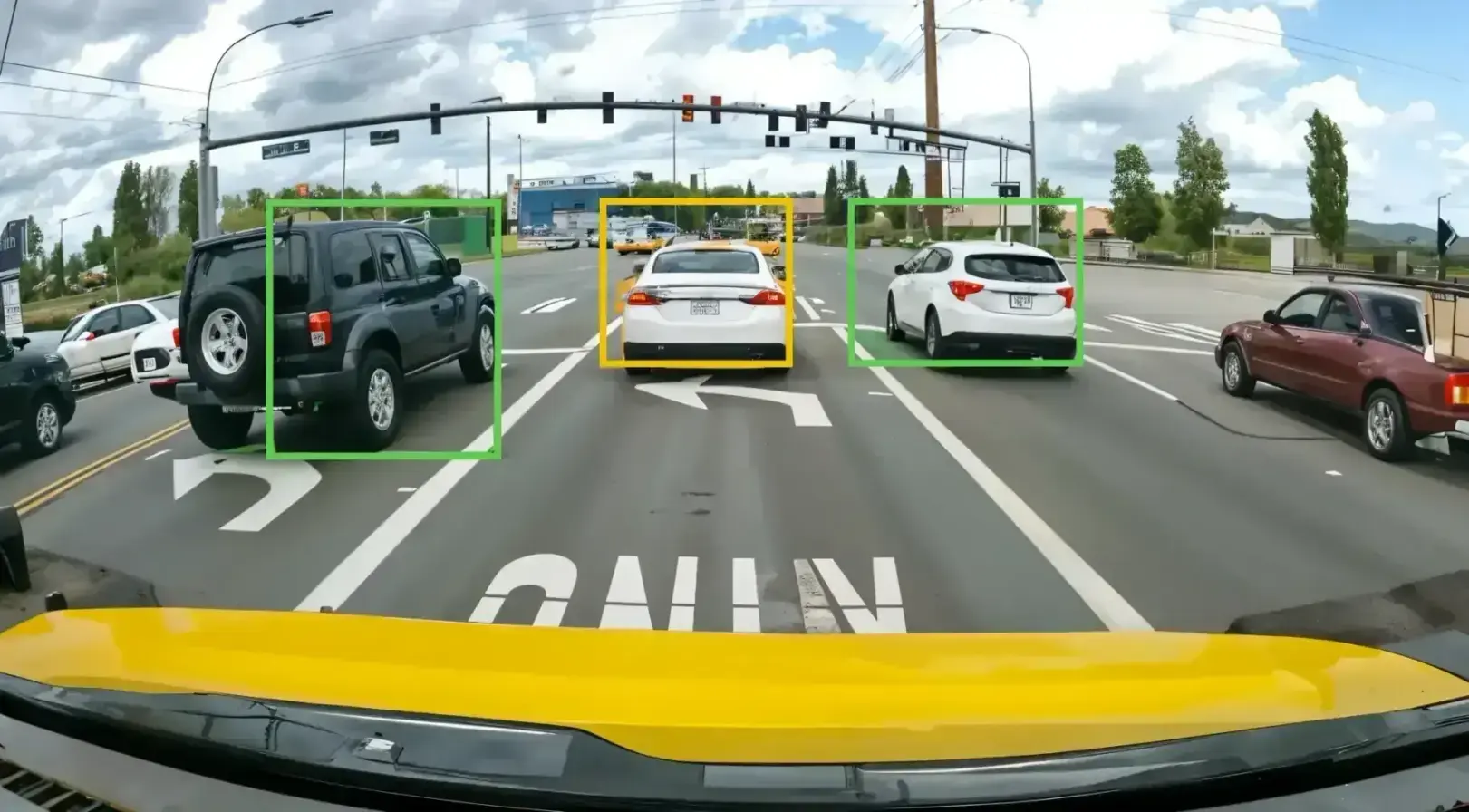 AI fleet dash cam system